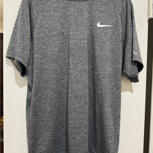 Nike Men's Heather Gray Short Sleeve Tee